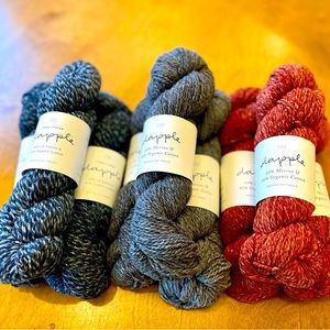 Brooklyn Tweed dapple yarn - 9 skeins lot - NEW